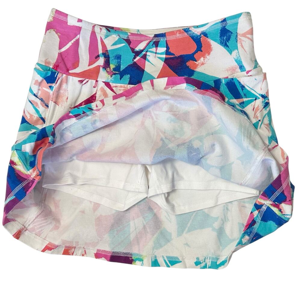 2/$15 T by Talbots Floral Everyday Stretch Skort Petite Size P - Picture 5 of 10